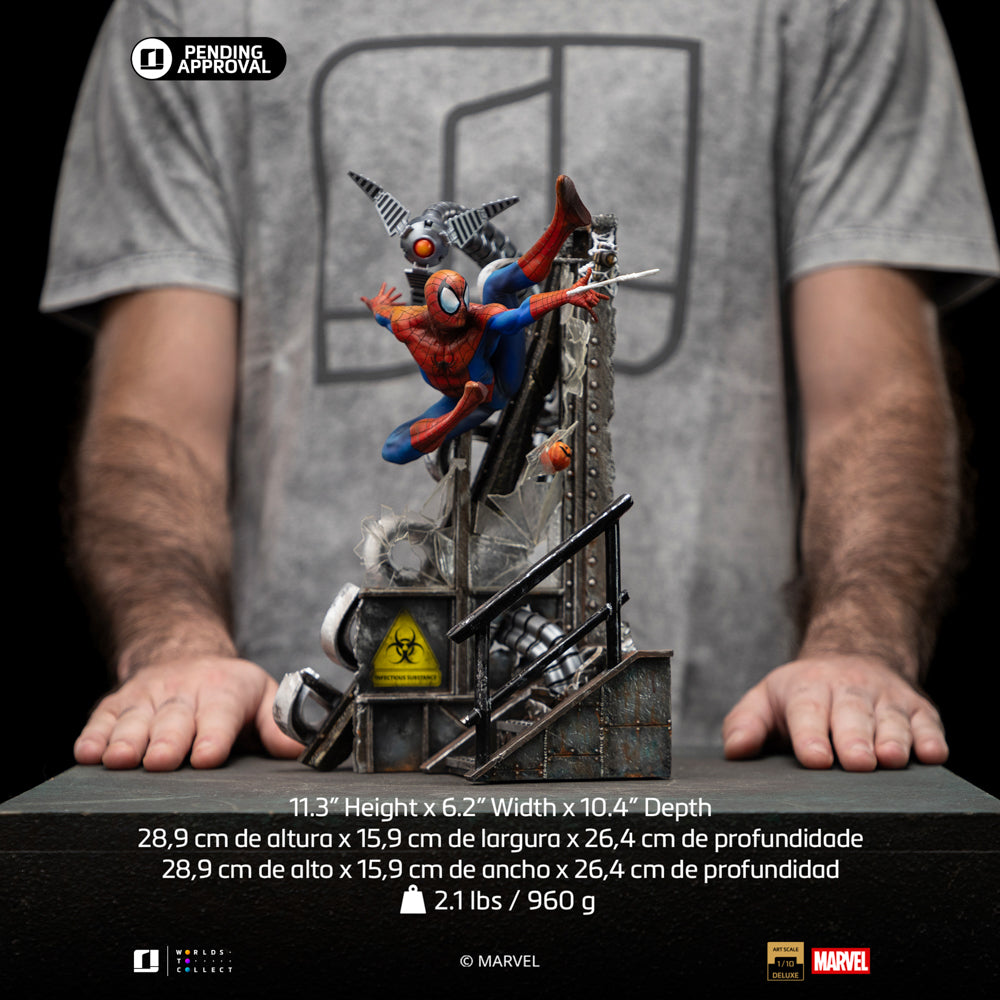 Estátua Spider-Man (10Th Anniversary) - Marvel Comics - Art Scale 1/10 - Iron Studios