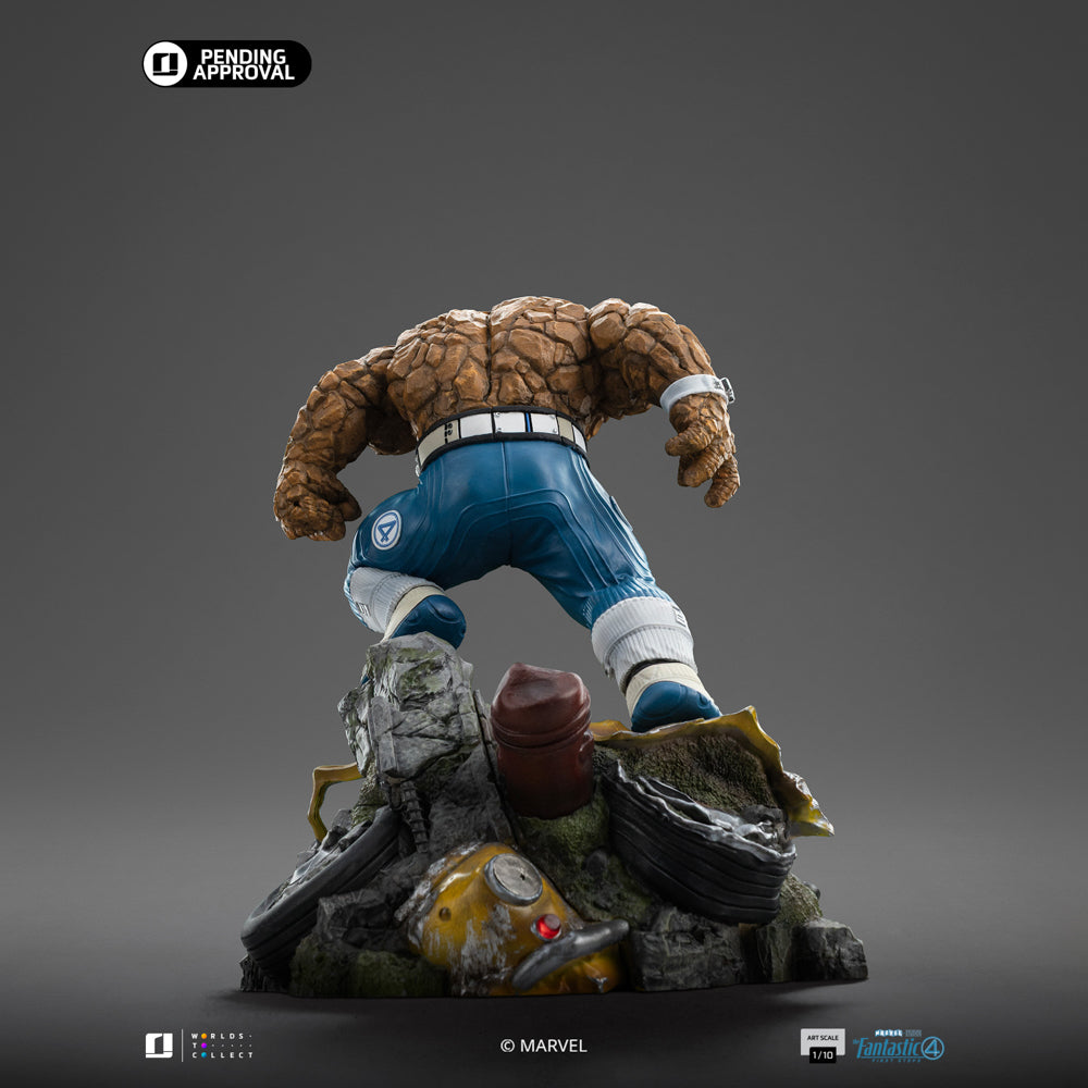 Estátua O Coisa (Exclusive Version) - Quarteto Fantástico - Art Scale 1/10 - Iron Studios