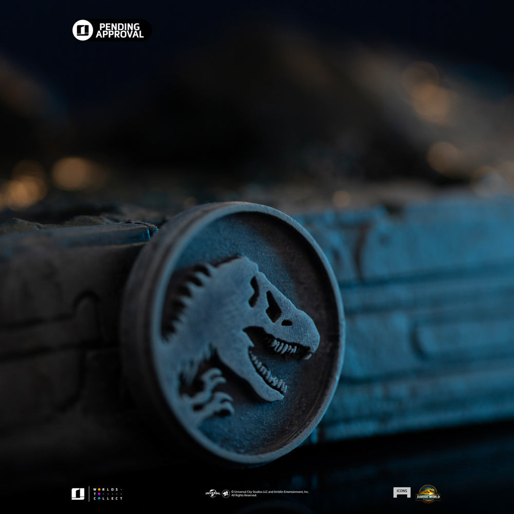 Estátua Spinosaurus - Jurassic World: Rebirth - Icons - Iron Studios