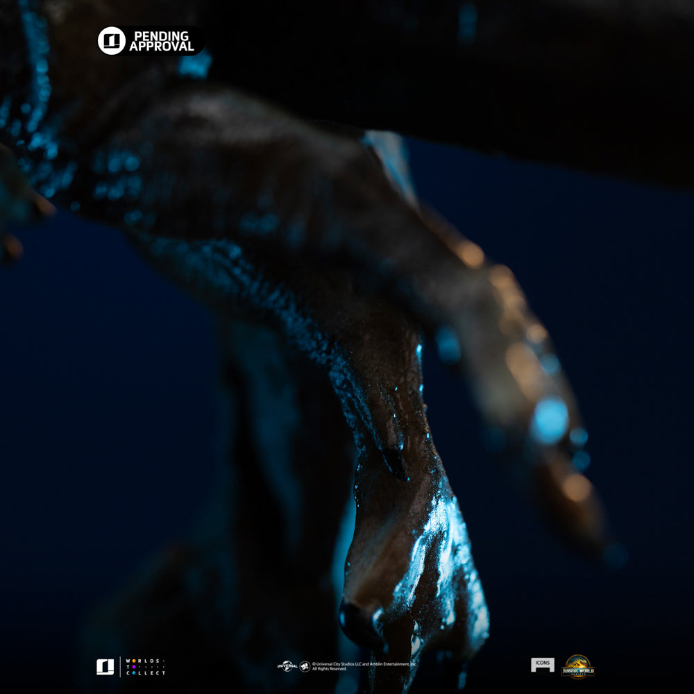 Estátua Spinosaurus - Jurassic World: Rebirth - Icons - Iron Studios
