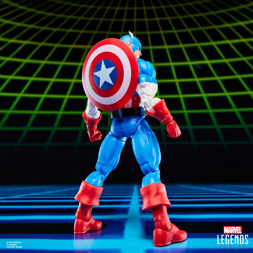 Figura Captain America Vs Venom  - Marvel - Marvel Legends Series Gamerverse - Hasbro