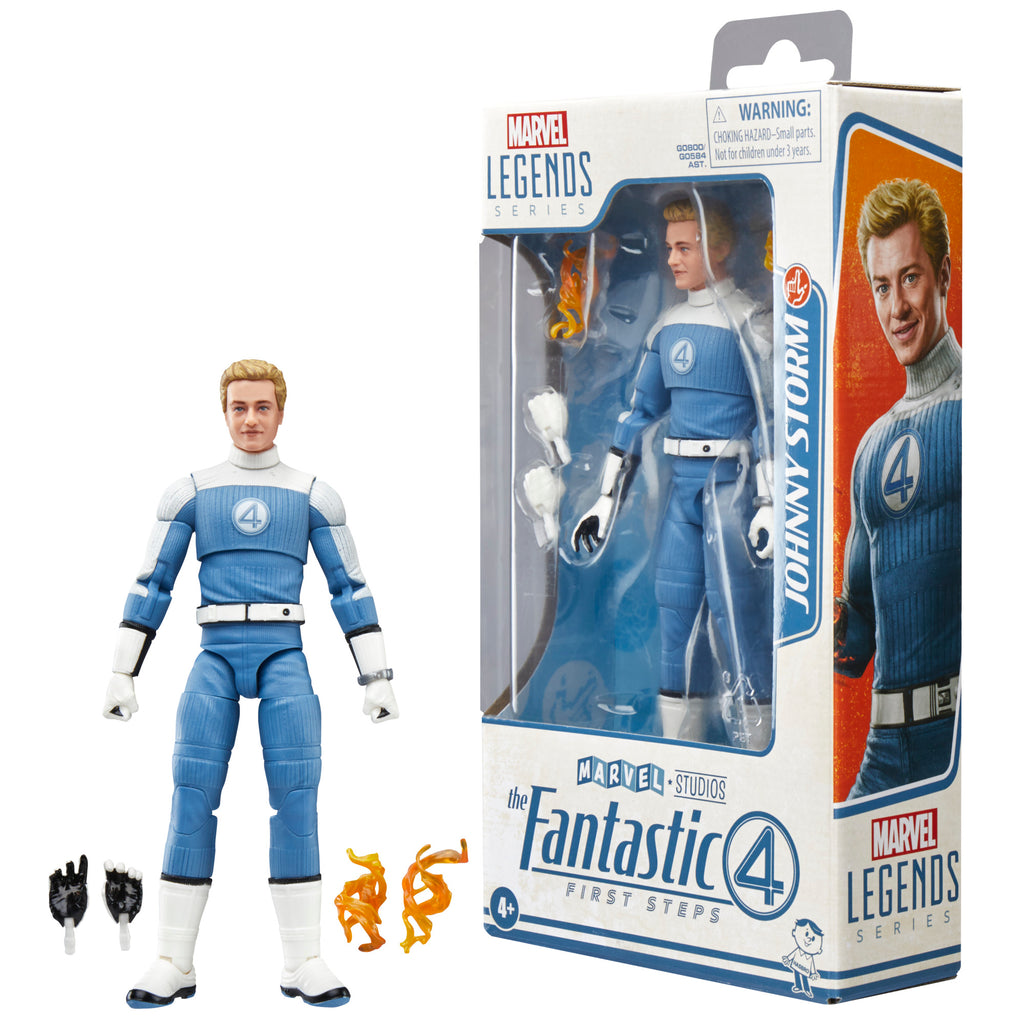 Figura Jhony Storm - Fantastic Four Movie - Marvel Legends Series - Hasbro