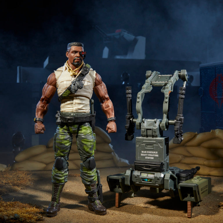 Figura Heavy Duty with Man-Portable Heavy Weapons System - G.I. Joe Classified - Hasbro