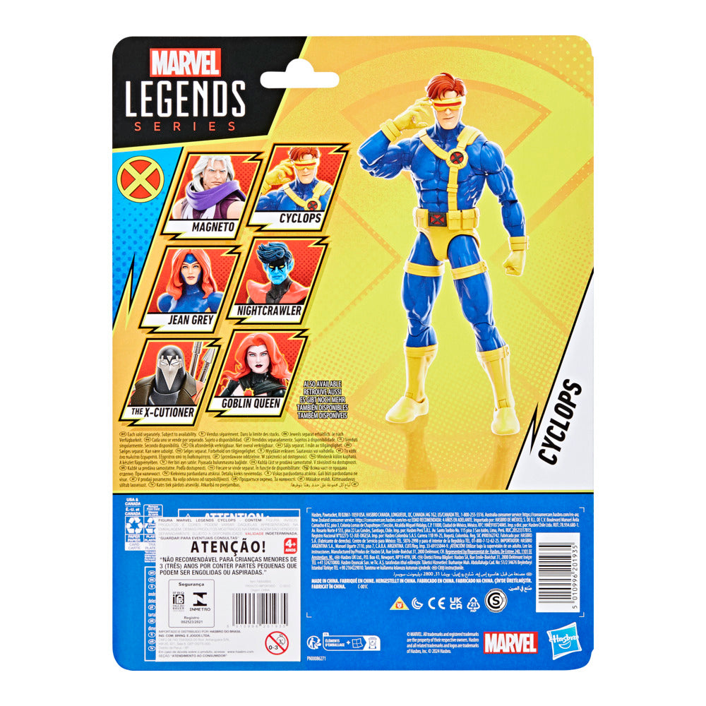 Figura Cyclops - X-Men ‘97 - Marvel Legends Series - Hasbro