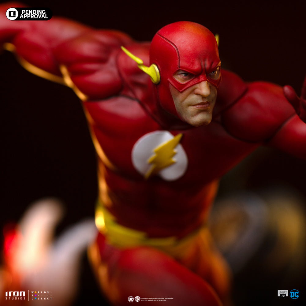 Estátua Flash - DC Comics Series #9 - Art Scale 1/10 - Iron Studios