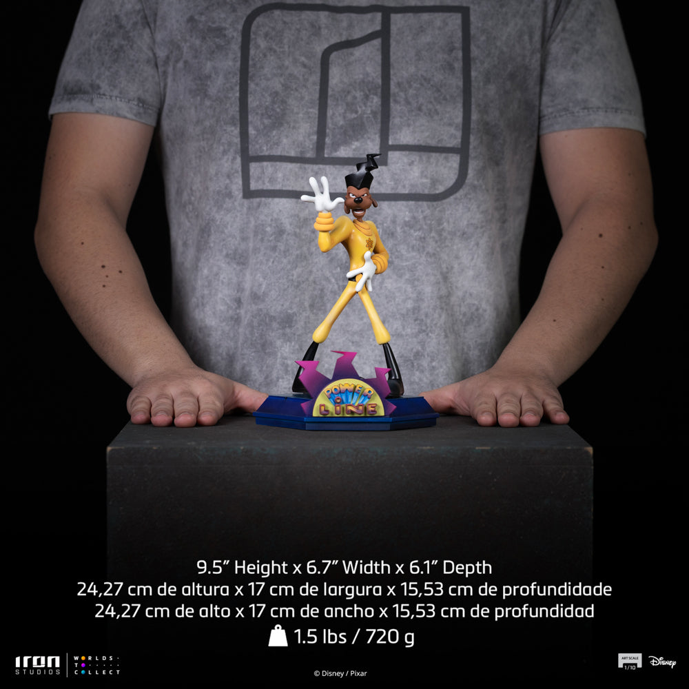 Estátua Powerline - A Goofy Movie - Art Scale 1/10 - Iron Studios