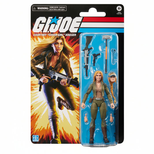 Figura COURTNEY "COVER GIRL" KRIEGER - G.I. Joe - Retro Collection - Hasbro