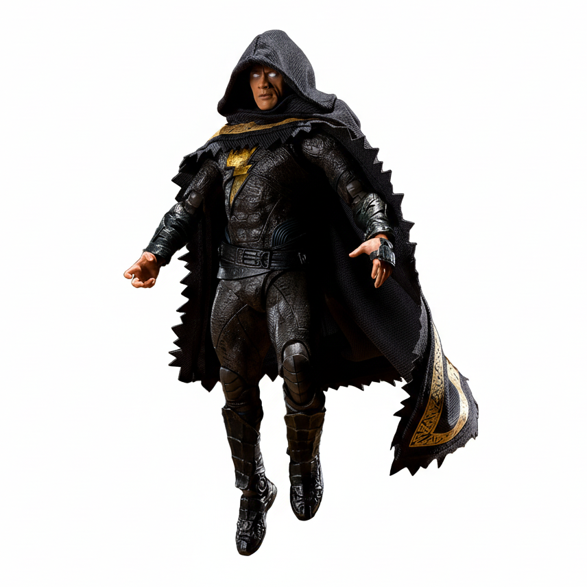 Figura Adão Negro - Adão Negro - SH Figuarts - Bandai