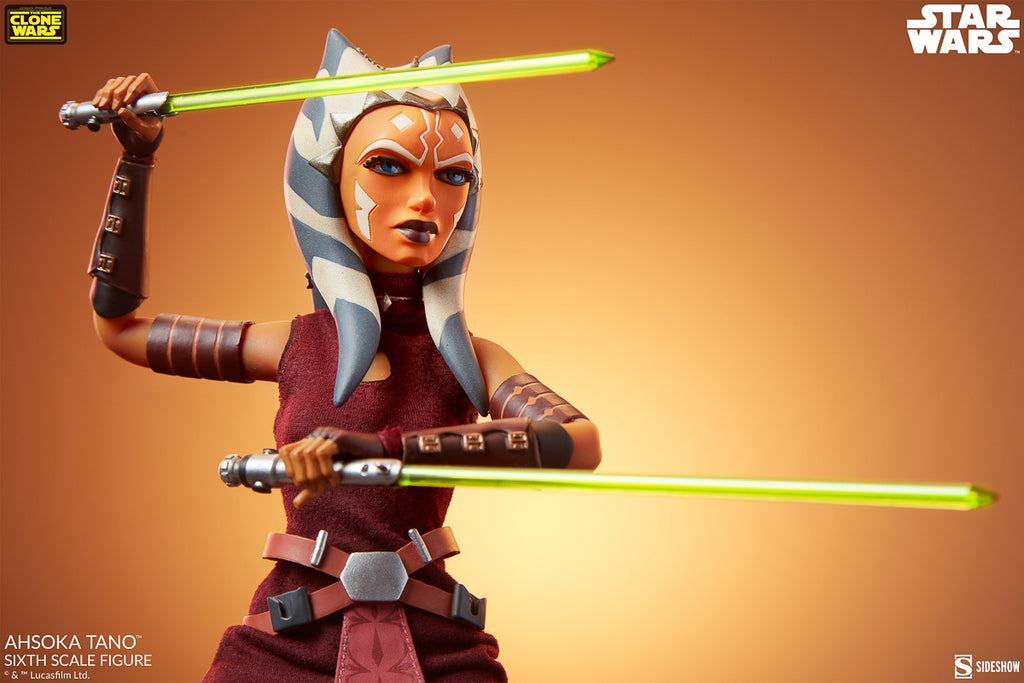 Figura Ahsoka Tano - Star Wars The Clone Wars - Sixth Scale - Sideshow