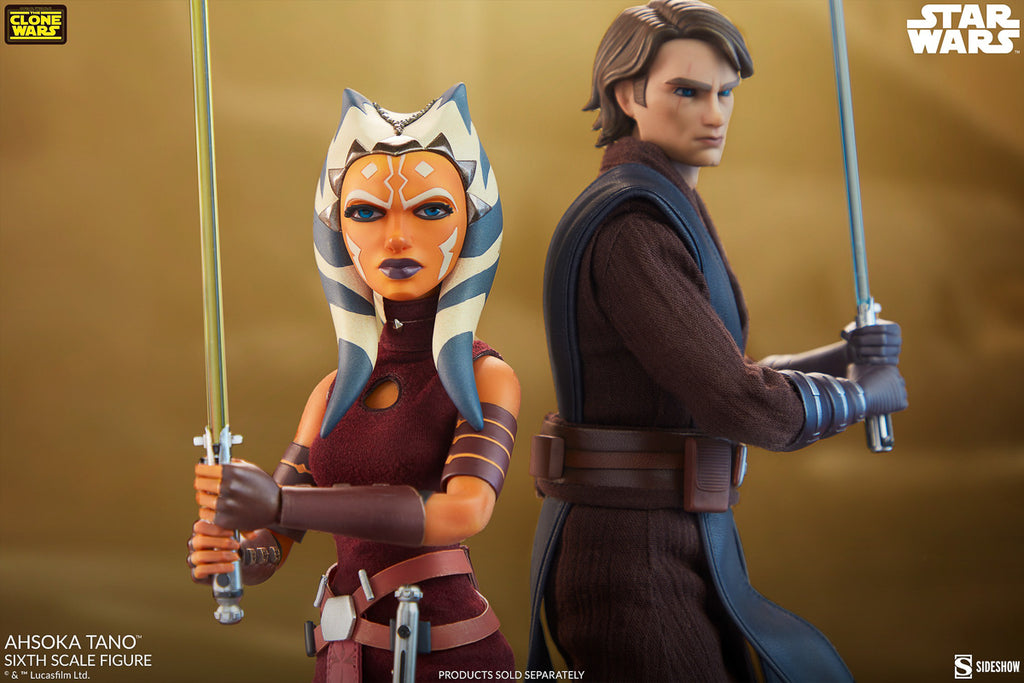 Figura Ahsoka Tano - Star Wars The Clone Wars - Sixth Scale - Sideshow