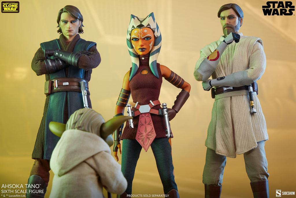 Figura Ahsoka Tano - Star Wars The Clone Wars - Sixth Scale - Sideshow