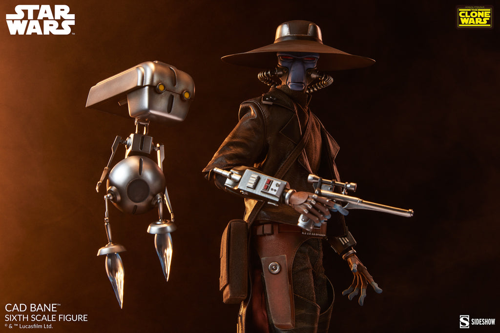 Figura Cad Bane - Star Wars - Sixth Scale - Sideshow