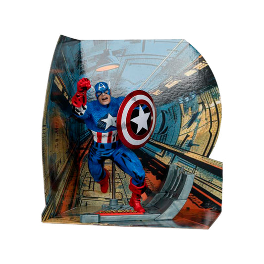 Figura Capitão América - Marvel Comics - 1/10 Scale - McFarlane