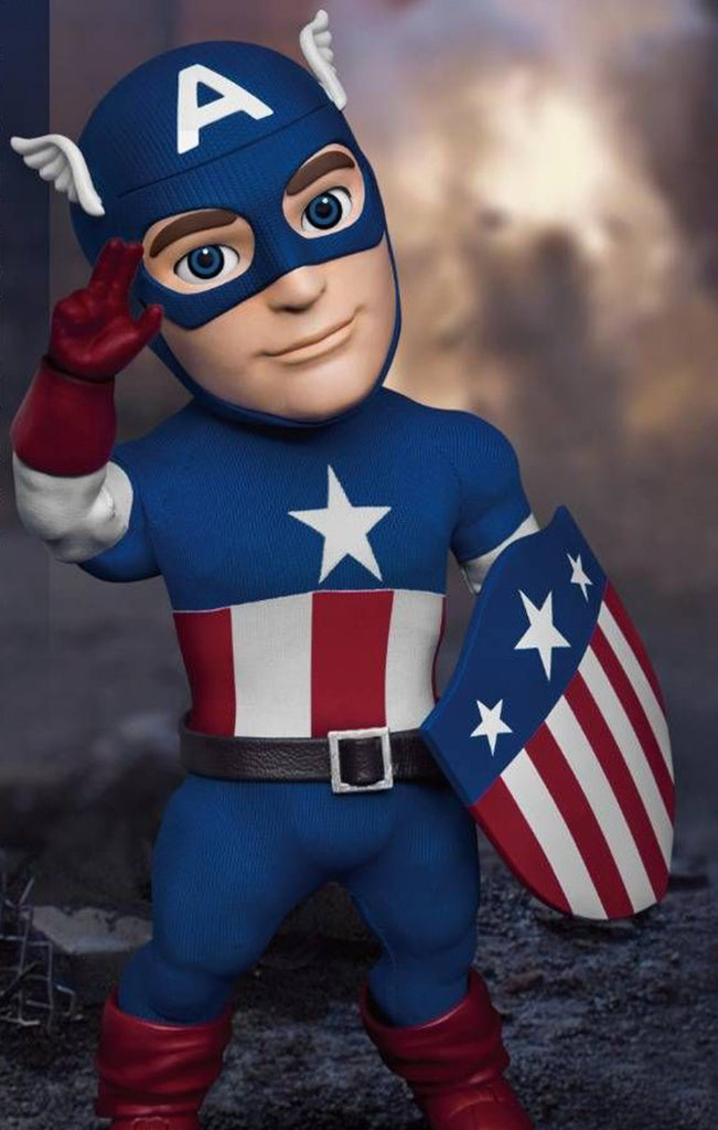 Figura Capitão América DX Version - Marvel - Egg Attack - Beast Kingdom