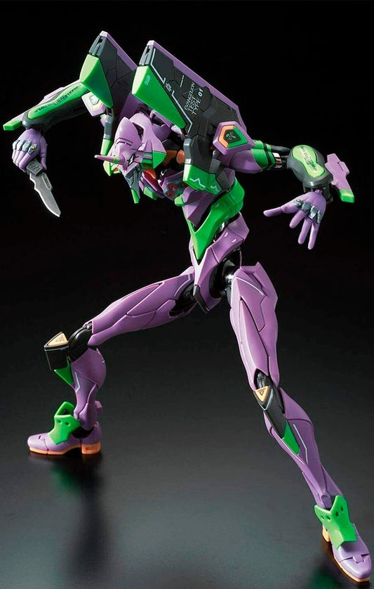 Model Kit Evangelion Unit-01 RG - Multipurpose Humanoid Decisive Weapon Deluxe - Evangelion - Bandai