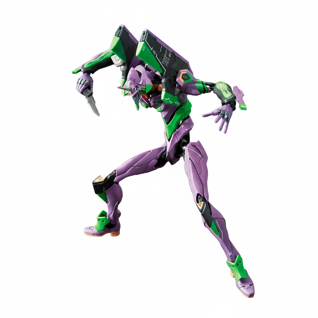Model Kit Evangelion Unit-01 RG - Multipurpose Humanoid Decisive Weapon Deluxe - Evangelion - Bandai