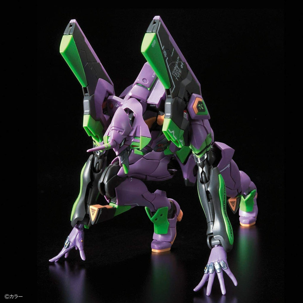 Model Kit Evangelion Unit-01 RG - Multipurpose Humanoid Decisive Weapon Deluxe - Evangelion - Bandai