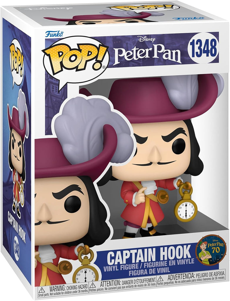 Capitão Gancho 1348 - Disney Peter Pan 70 Anos - Funko Pop