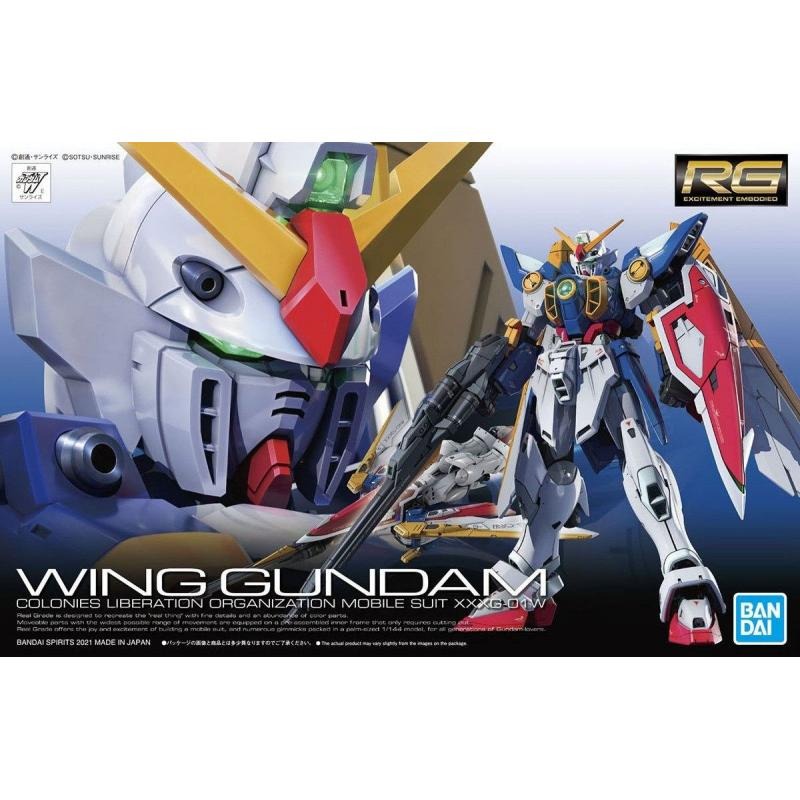 XXXG-01W Gundam Wing - RG 1/144 - Gundam Wing - Model Kit - Bandai