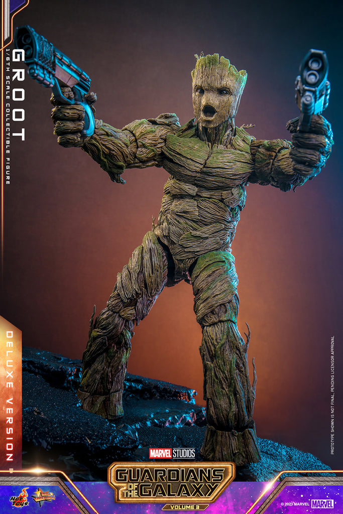 Figura Groot Deluxe Version - Marvel - Sixth Scale - Hot Toys