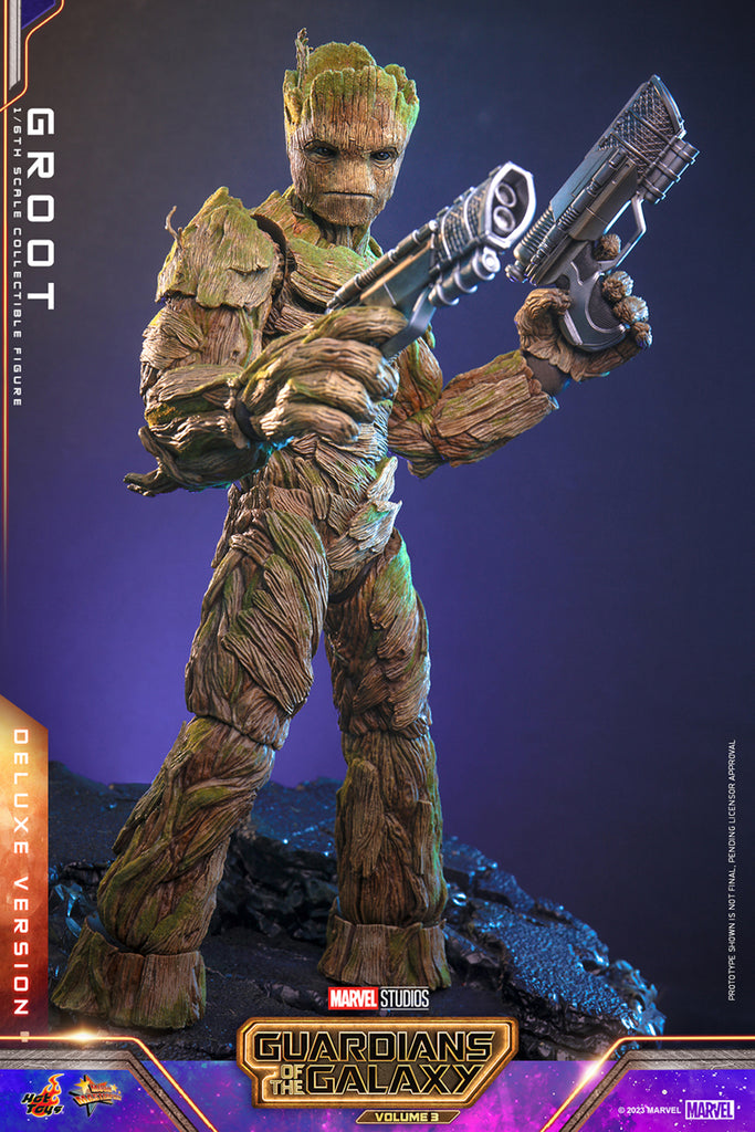 Figura Groot Deluxe Version - Marvel - Sixth Scale - Hot Toys