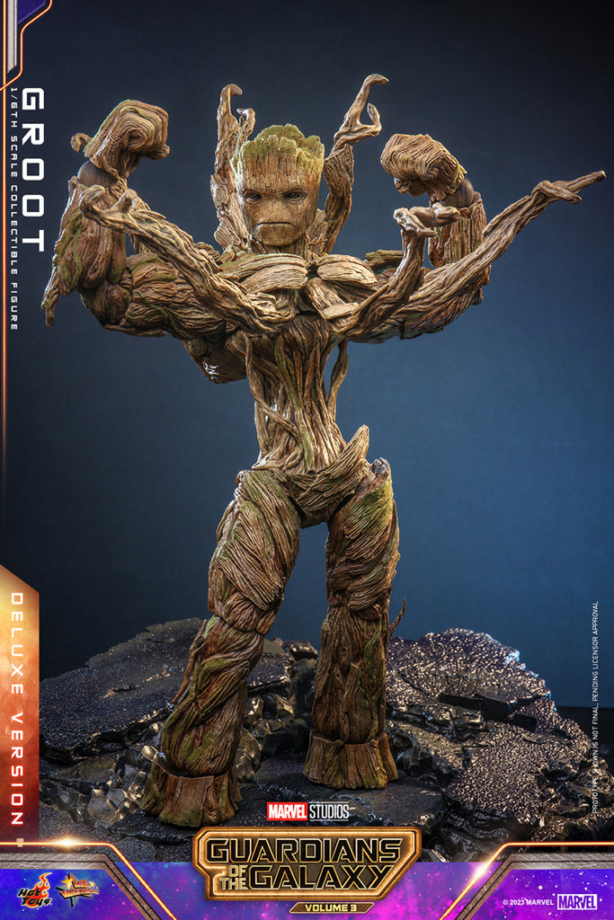 Figura Groot Deluxe Version - Marvel - Sixth Scale - Hot Toys