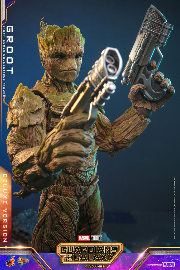 Figura Groot Deluxe Version - Marvel - Sixth Scale - Hot Toys