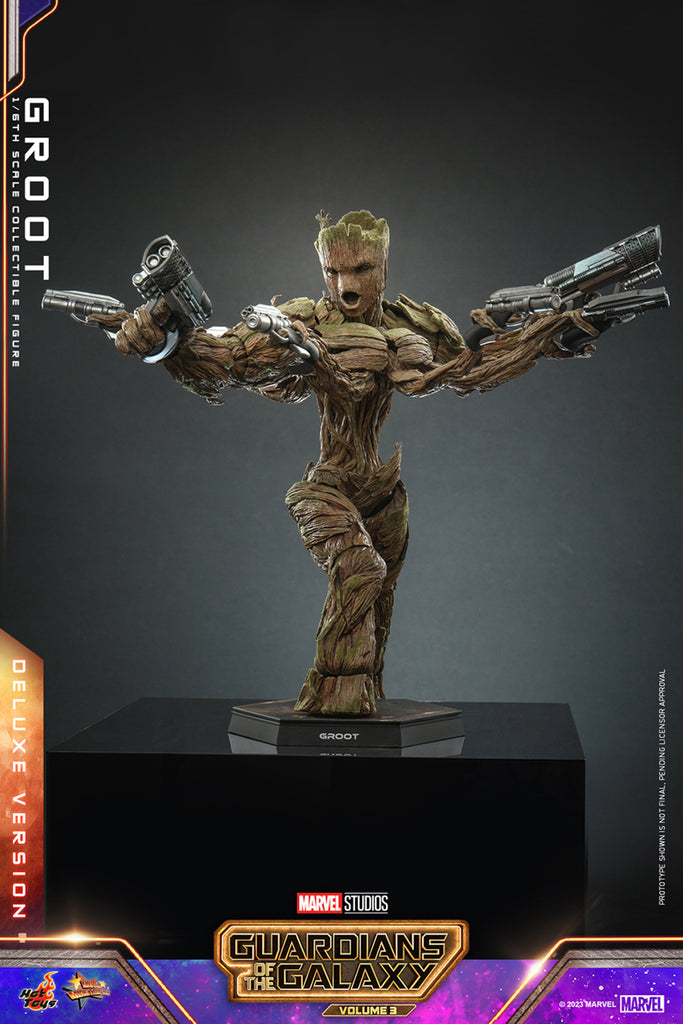 Figura Groot Deluxe Version - Marvel - Sixth Scale - Hot Toys