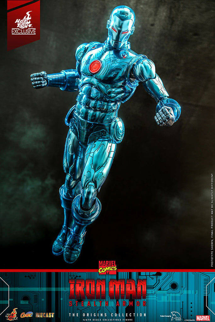 Figura Homem de Ferro Stealth Armor - Marvel - Sixth Scale - Hot Toys