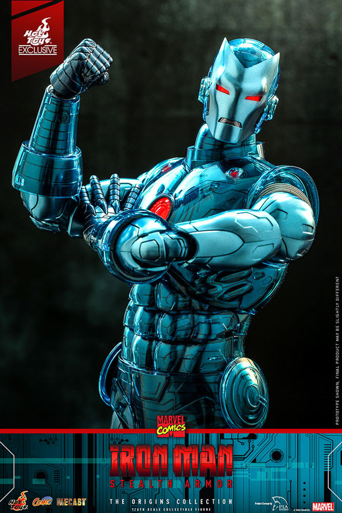 Figura Homem de Ferro Stealth Armor - Marvel - Sixth Scale - Hot Toys