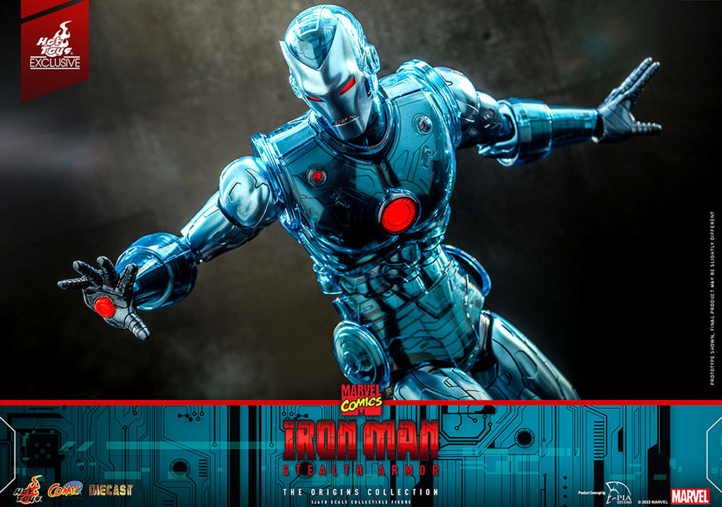 Figura Homem de Ferro Stealth Armor - Marvel - Sixth Scale - Hot Toys