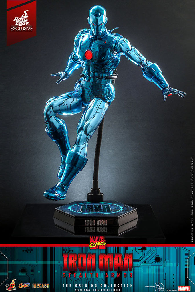 Figura Homem de Ferro Stealth Armor - Marvel - Sixth Scale - Hot Toys