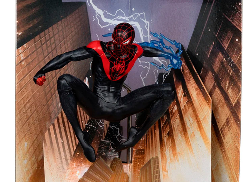 Figura Homem-Aranha Miles Morales - Marvel Comics - 1/10 Scale - McFarlane