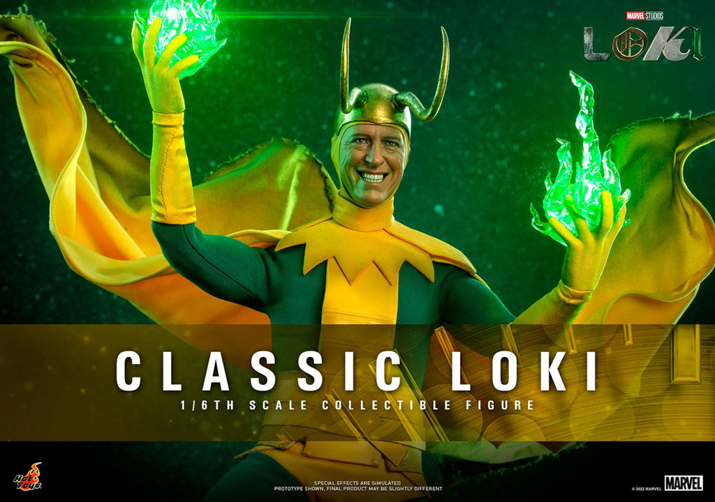 Figura Loki Clássico - Marvel - Sixth Scale - Hot Toys