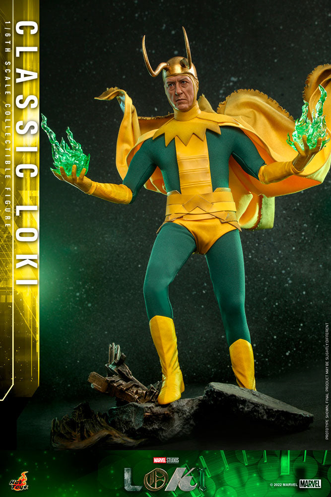 Figura Loki Clássico - Marvel - Sixth Scale - Hot Toys