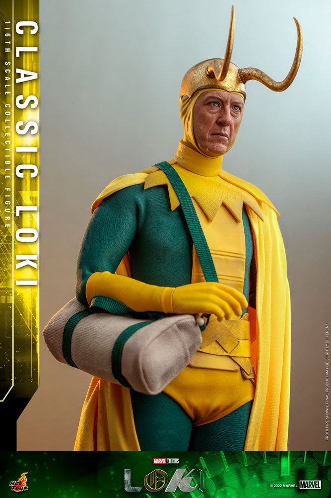 Figura Loki Clássico - Marvel - Sixth Scale - Hot Toys