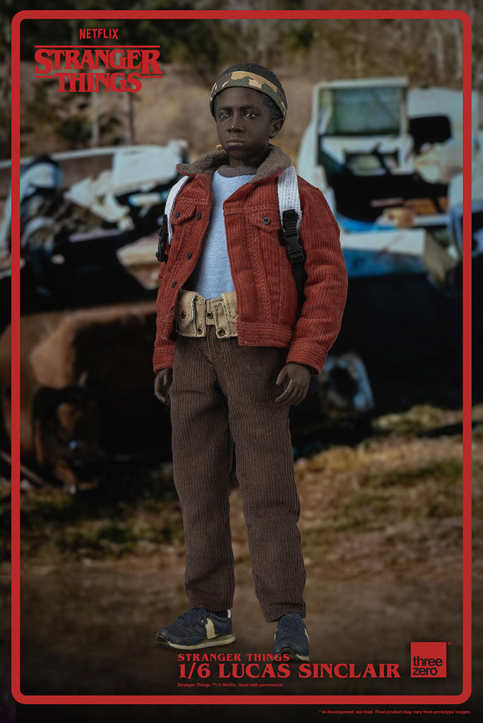 Figura Lucas Sinclair - Stranger Things - 1/6 Scale - Threezero