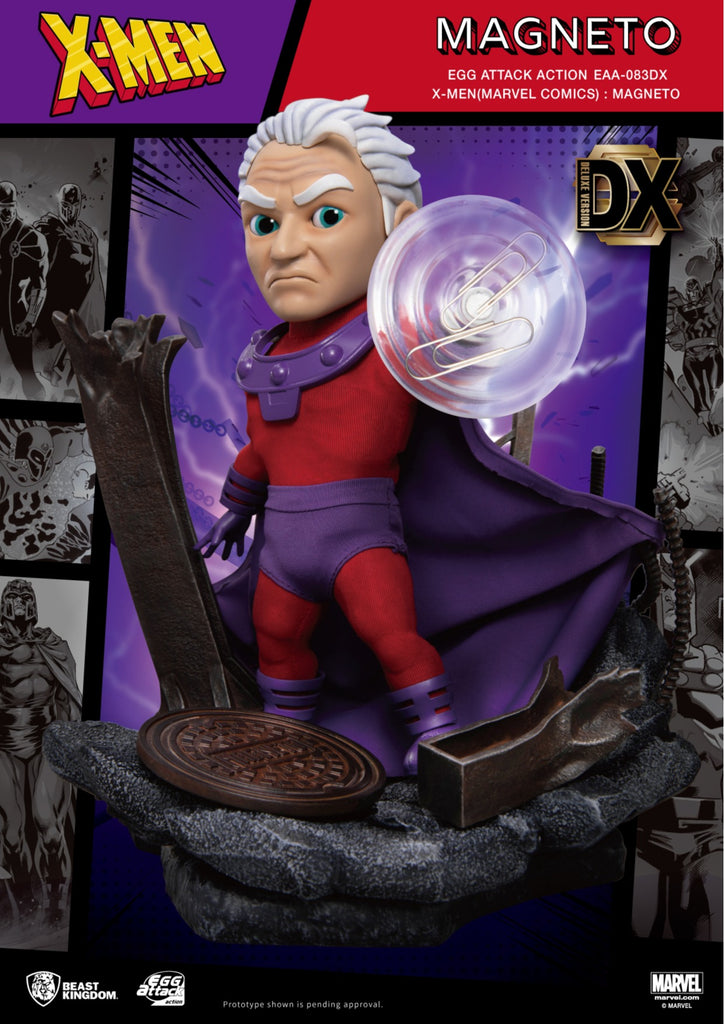 Figura Magneto Deluxe Version - X-Men - Egg Attack - Beast Kingdom