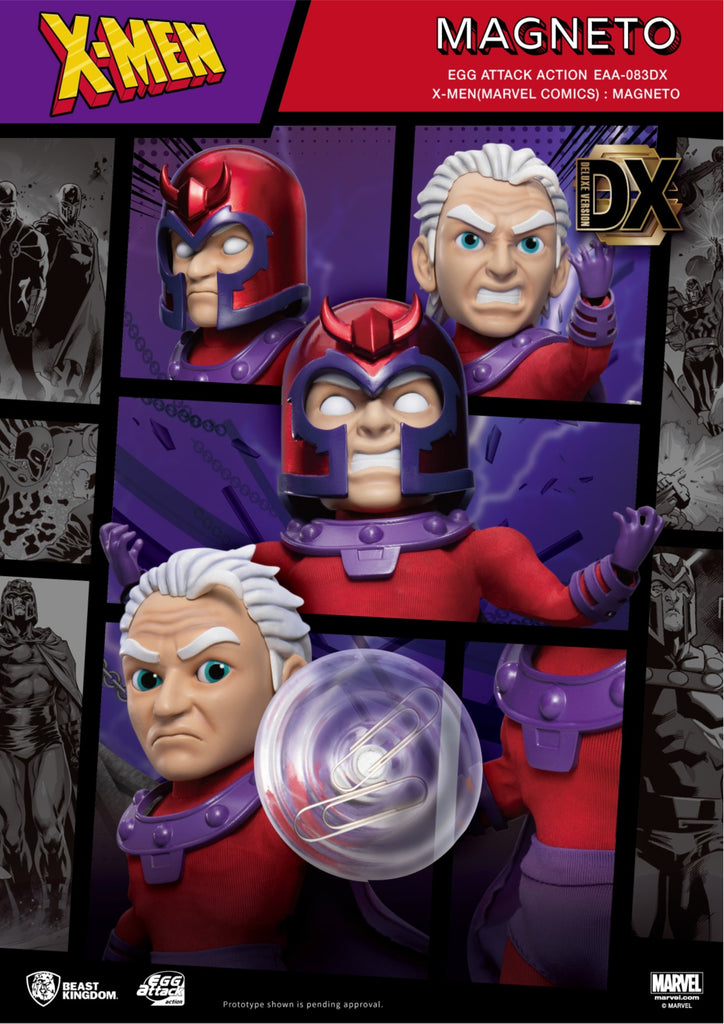 Figura Magneto Deluxe Version - X-Men - Egg Attack - Beast Kingdom