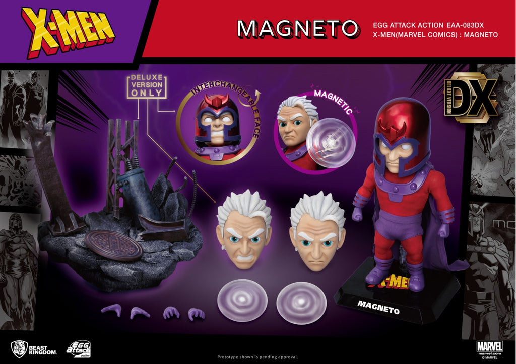Figura Magneto Deluxe Version - X-Men - Egg Attack - Beast Kingdom