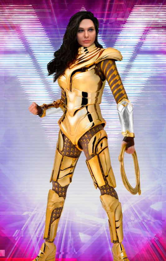 Figura Mulher Maravilha Golden Armor - Mulher Maravilha 1984 - Dynamic 8ction Heroes - Beast Kingdom