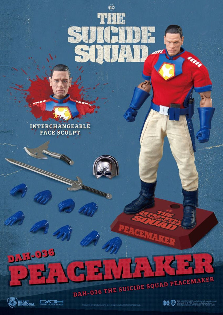 Figura Pacificador - Esquadrão Suicida - Dynamic 8ction Heroes - Beast Kingdom