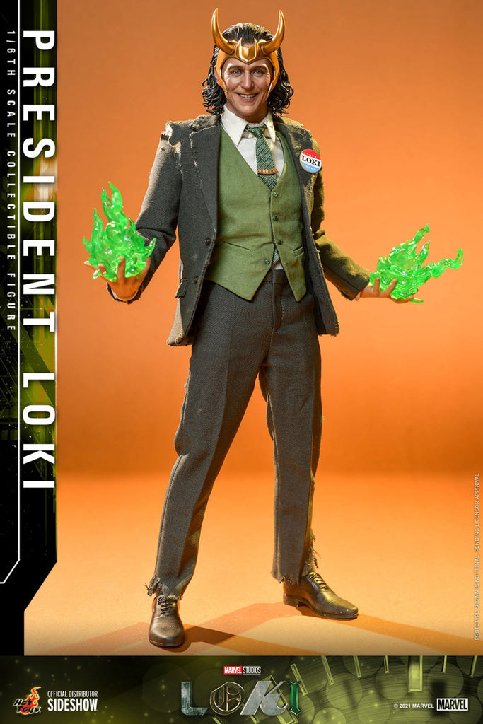 Figura Presidente Loki - Marvel - Sixth Scale - Hot Toys
