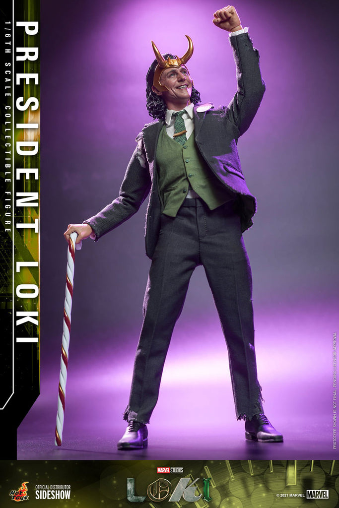 Figura Presidente Loki - Marvel - Sixth Scale - Hot Toys
