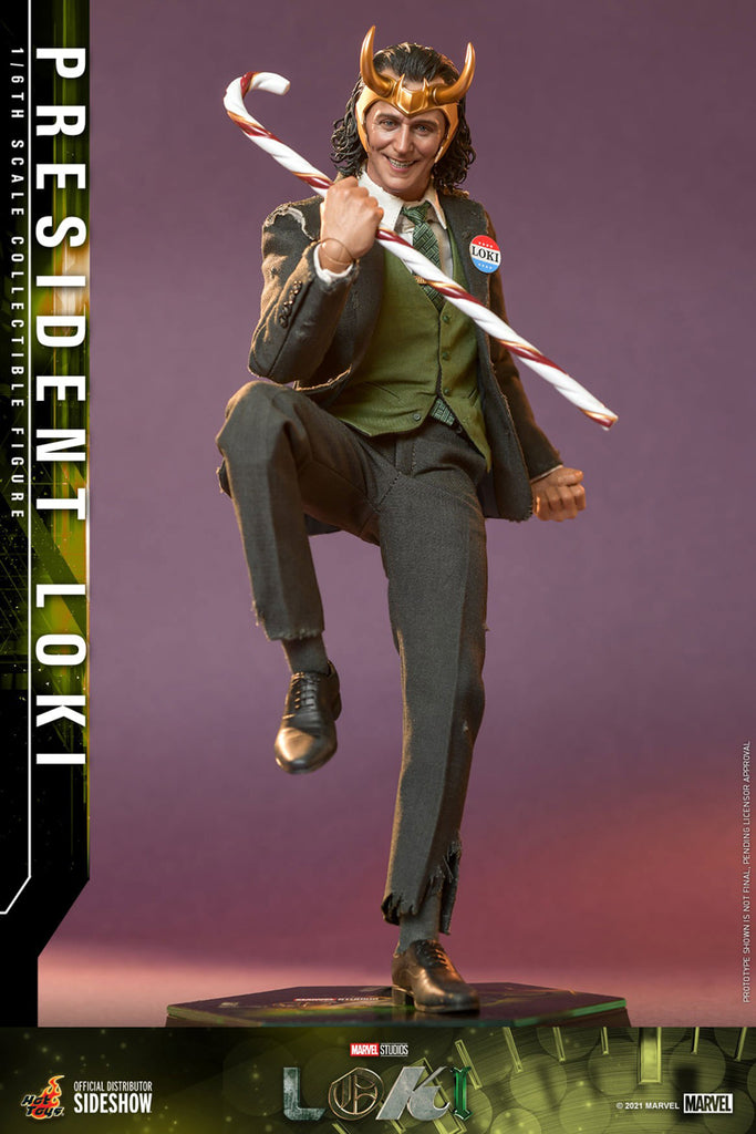 Figura Presidente Loki - Marvel - Sixth Scale - Hot Toys