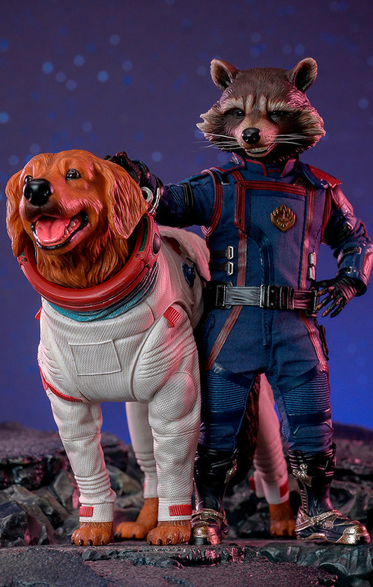 Figura Rocket and Cosmo - Marvel - Sixth Scale - Hot Toys