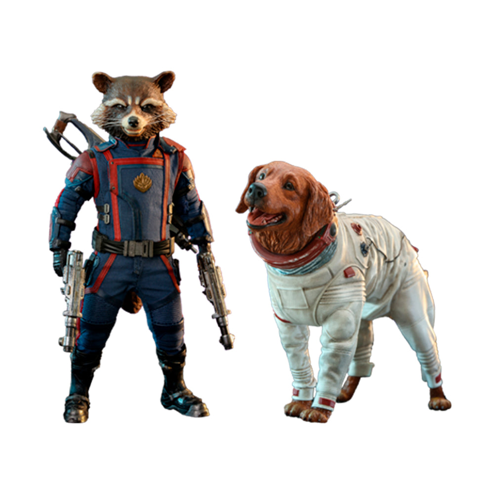 Figura Rocket and Cosmo - Marvel - Sixth Scale - Hot Toys