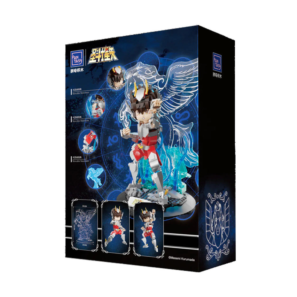Figura Seiya de Pegasus - Os Cavaleiros do Zodíaco - Pantasy