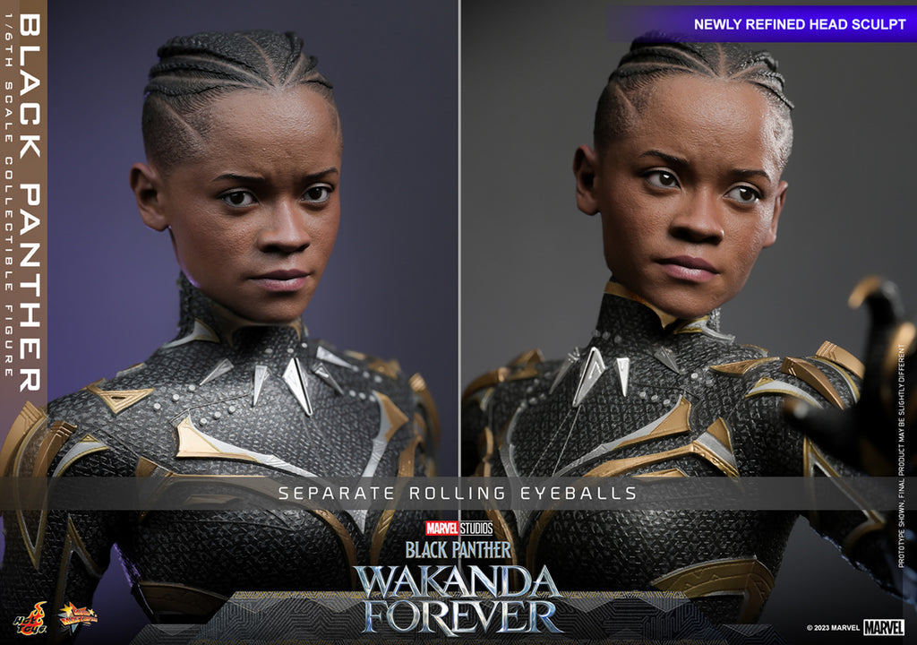 Figura Shuri Black Panther - Black Panther Wakanda Forever - Sixth Scale - Hot Toys