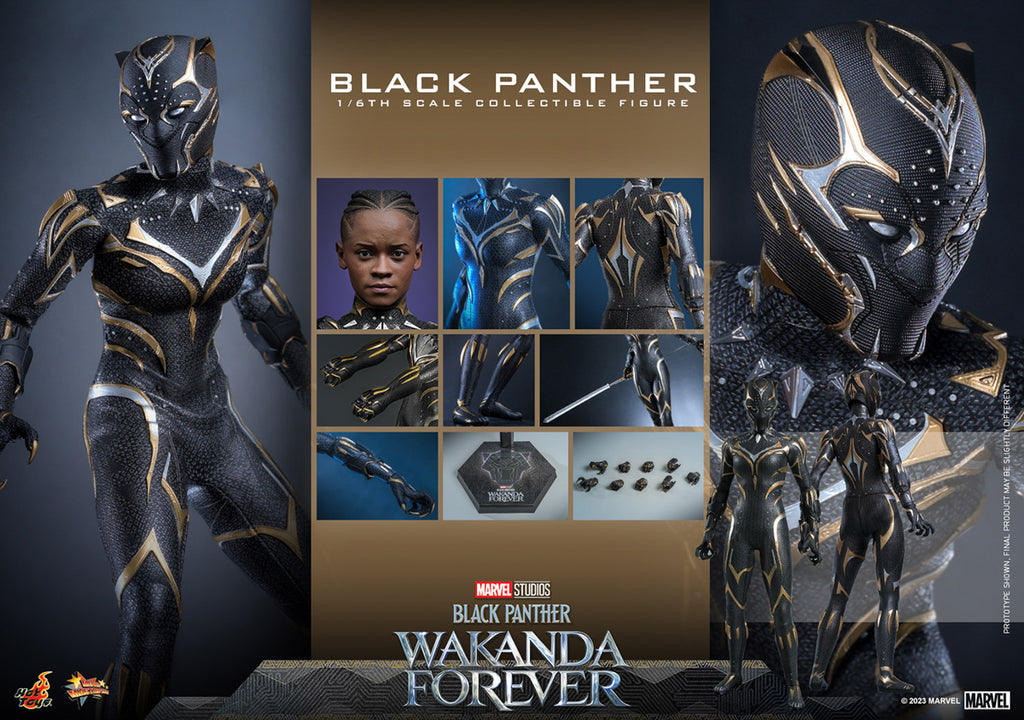 Figura Shuri Black Panther - Black Panther Wakanda Forever - Sixth Scale - Hot Toys